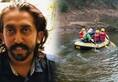 Kerala-based man Sandeep missing Chikkamagalur Hariharpur-Tunga river karnataka video