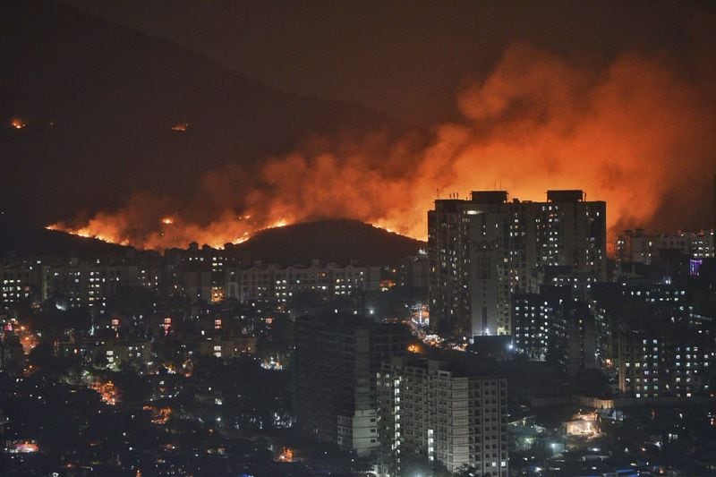 Brihanmumbai Municipal Corporation’s disaster management chief Ramesh Narvekar was quoted as saying by Scroll that the terrain made it difficult to reach the spot, but dousing the fire was easy as it broke out in an isolated stretch of land.