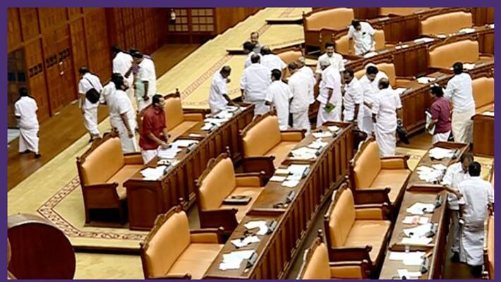 opposition boycotts assembly after uproar in kunnathunadu land filling opposition boycotts assembly after uproar in kunnathunadu land filling