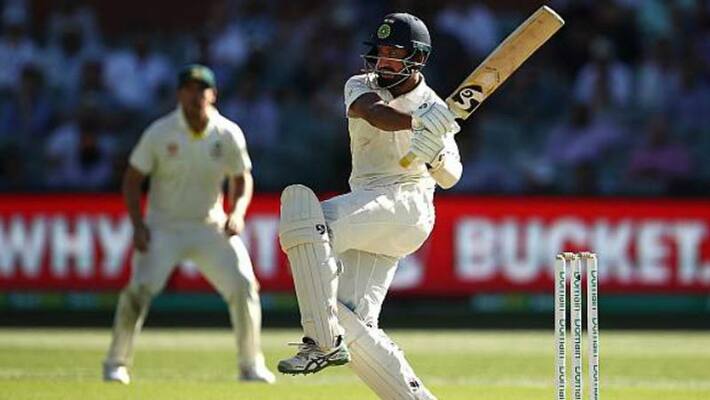 pujara batted almost half of the balls bowled in first day of adelaide test pujara batted almost half of the balls bowled in first day of adelaide test
