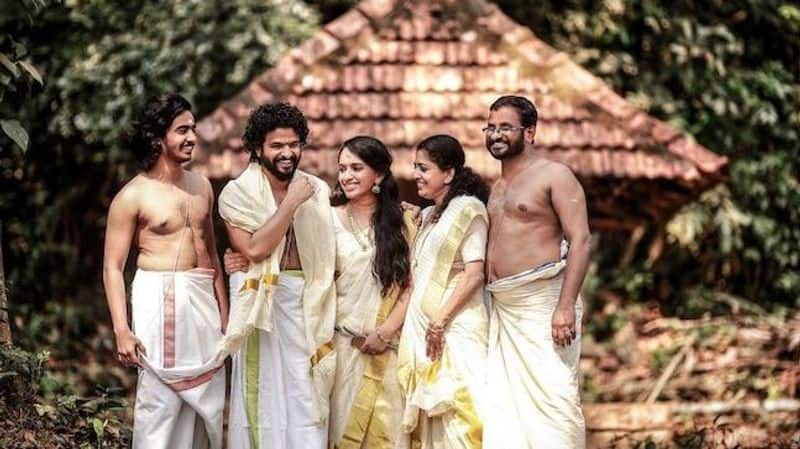Neeraj Madhav and Deepthi- The Malayalee actor got married to his longtime girlfriend in a simple traditional Hindu wedding on April 2.