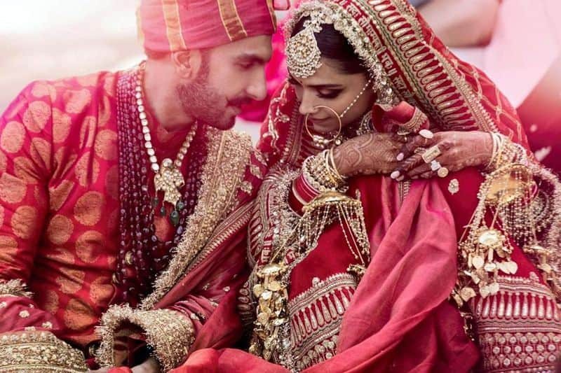 Ranveer Singh and Deepika Padukone- One of the most awaited weddings of the year, Bollywood's power couple tied the knot on November 14 in a traditional Konkani ceremony and then, a Sindhi wedding on November 15 in Lake Como, Italy. Their wedding was a highly private and kept many waiting desperately for pictures of their nuptials.