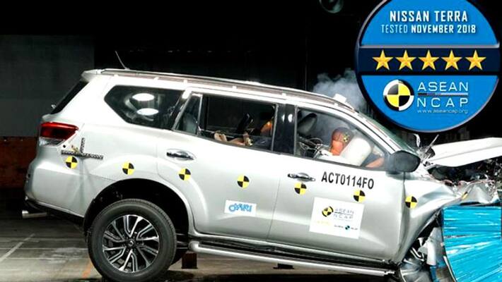 Nissan Terra awarded five stars by ASEAN NCAP Nissan Terra awarded five stars by ASEAN NCAP