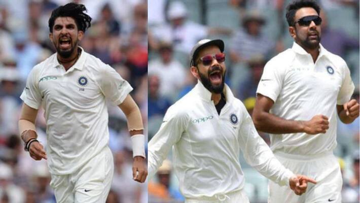 ishant sharma and ashwin bowling well and took australian wickets ishant sharma and ashwin bowling well and took australian wickets