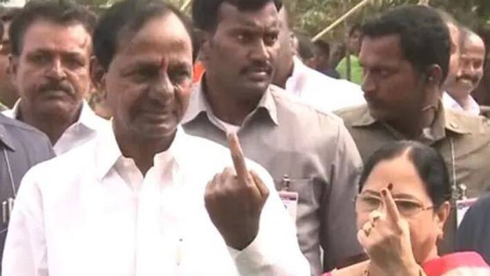 bjp leader indrasena reddy complaints ec against kcr bjp leader indrasena reddy complaints ec against kcr