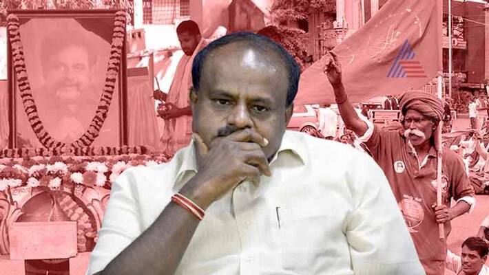 Karnataka CM HD Kumaraswamy against congress Karnataka CM HD Kumaraswamy against congress