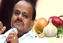Kumaraswamy Congress govt forcing ISKCON to use onion garlic in midday meal