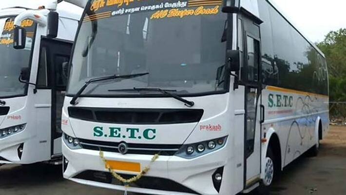 Passengers happy...government AC Buses fare reduces Passengers happy...government AC Buses fare reduces