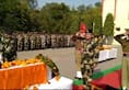 Jammu and Kashmir: BSF gives final salute to Martyr jawan in rajouri sundarbani sector