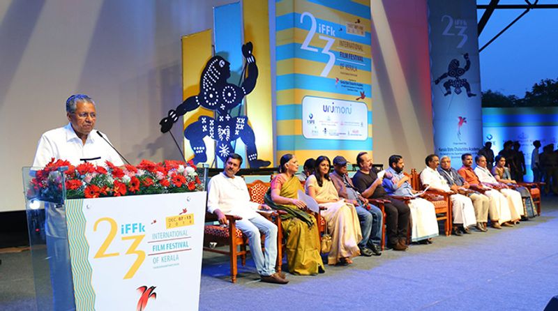 ഇരുപത്തിമൂന്നാമത് രാജ്യാന്തര ചലച്ചിത്രമേളയുടെ ഉദ്ഘാടന ചടങ്ങില് നിന്നുള്ള ഫോട്ടോകള്
