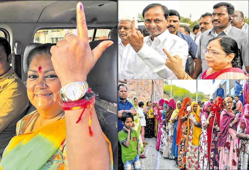 congress win and  took rule in rajasthan and satheeskar