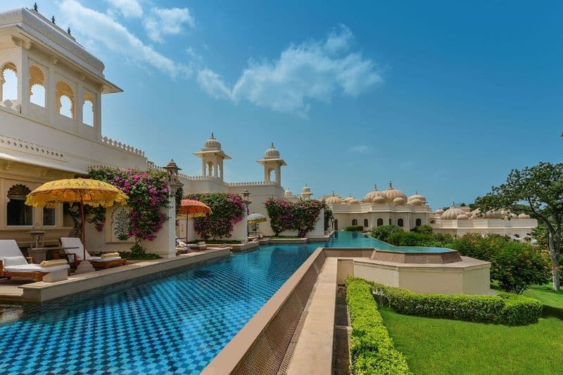The Sangeet ceremony is slated to take place in the gorgeous pool side of the property.