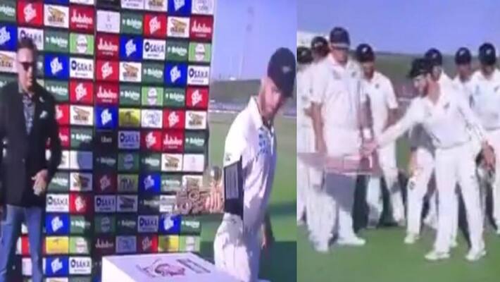 kane williamson shocked all by his activities in post match presentation kane williamson shocked all by his activities in post match presentation