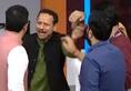 SP  and BJP spokesperson fight during TV debate show