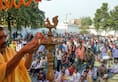 In pics: Vishwa Hindu Parishad raises slogan for Ram mandir in Bengal