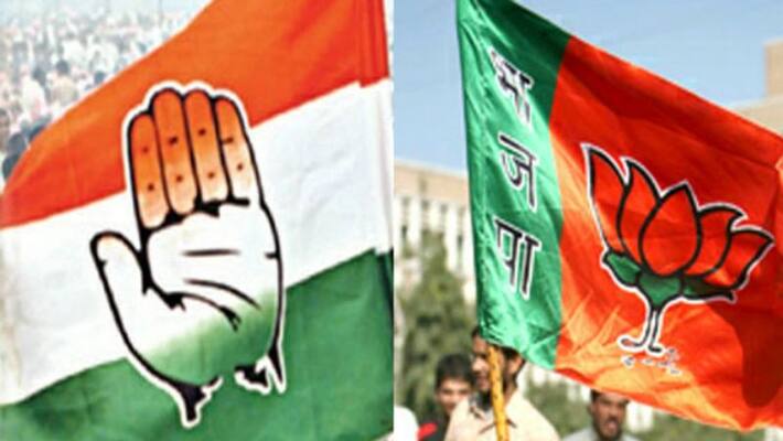 congress leading in rajasthan and chhattisgarh and big recession for bjp congress leading in rajasthan and chhattisgarh and big recession for bjp