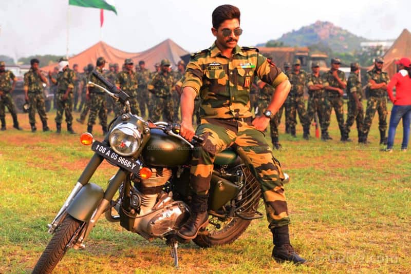 Telugu star Allu Arjun lived his real life dream as army officer Surya in Naa Peru Surya, Naa Illu India and made us get dreamy too.