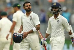 India Australia 2nd Test Virat Kohli Ajinkya Rahane Day 2 review