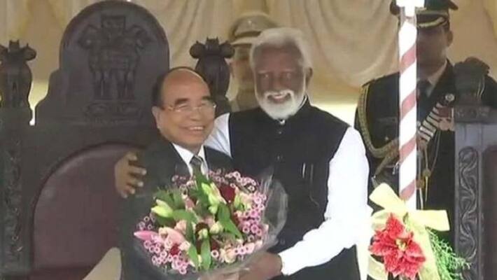 Mizoram cm Joram danga sworn in Mizoram cm Joram danga sworn in