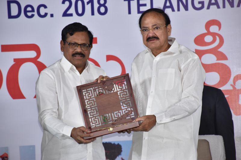 Vice President Venkaiah Naidu inaugurates Hyderabad book fair