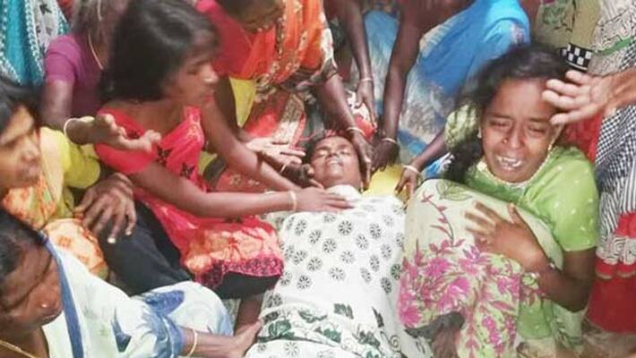 Electricity shock... woman death Electricity shock... woman death