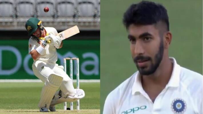 marcus harris attacked by bumrahs brutal bouncer in perth test video marcus harris attacked by bumrahs brutal bouncer in perth test video