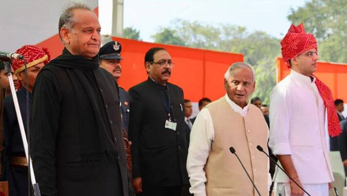 Rajasthan CM Ashok Gehlot...Sachin Pilot as deputy Rajasthan CM Ashok Gehlot...Sachin Pilot as deputy