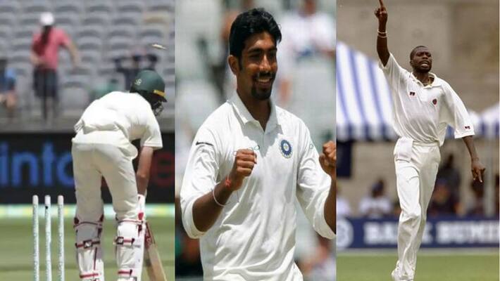 bumrah reminding ambrose with pat cummins dismissal video bumrah reminding ambrose with pat cummins dismissal video