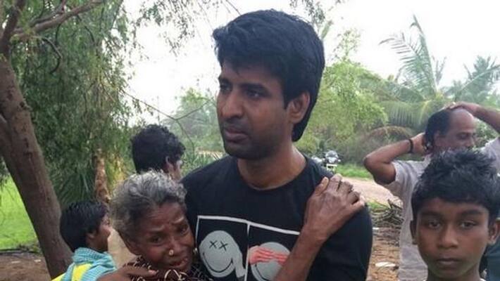 actor soori help for kaja affected people actor soori help for kaja affected people