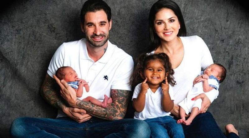 Sunny Leone and her husband Daniel Weber announced the birth of their twin boys, born through surrogacy on March 4, 2018. They named the boys Asher Singh Weber and Noah Singh Weber.