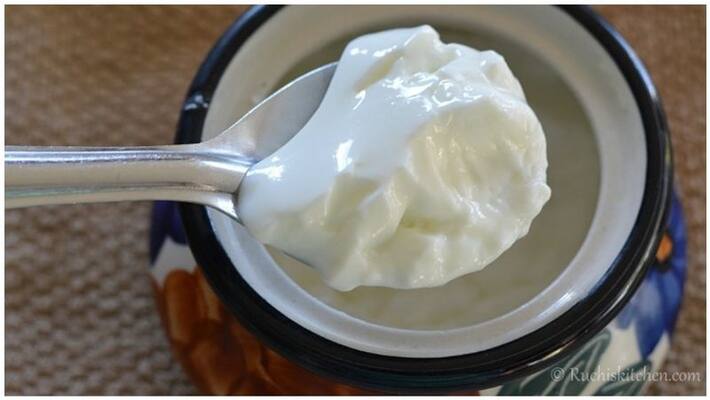 use curd along with lemon and see the difference use curd along with lemon and see the difference