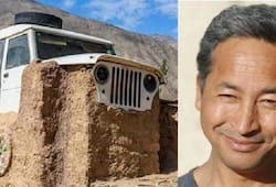 Real-life Phuntsok Wangdu from 3 Idiots now builds a house from a jeep