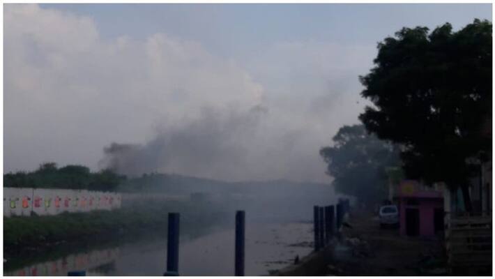 fire accident in garbage warehouse fire accident in garbage warehouse