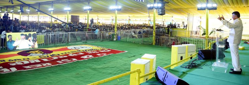 శ్రీకాకుళంలో ధర్మ పోరాట దీక్ష