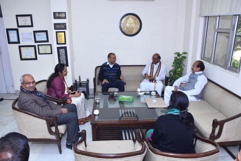 ఢిల్లీ ఎస్వీ కాలేజీ కార్యవర్గ సమావేశం (ఫోటోలు)
