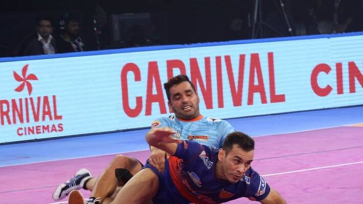 PKL 2018 Dabang Delhi Gear Up For Maiden PKL Play off PKL 2018 Dabang Delhi Gear Up For Maiden PKL Play off