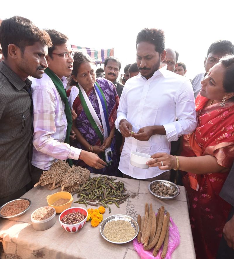 పాతపట్నం సెగ్మెంట్ లో ప్రజలతో కలిసి జగన్ (ఫొటోలు)