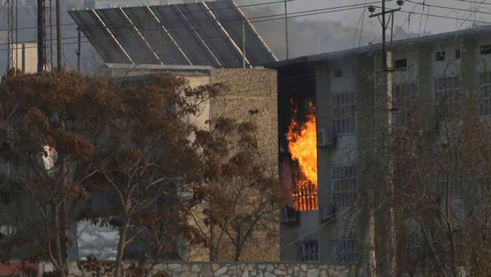 Kabul govt compound attack...43 people killed Kabul govt compound attack...43 people killed