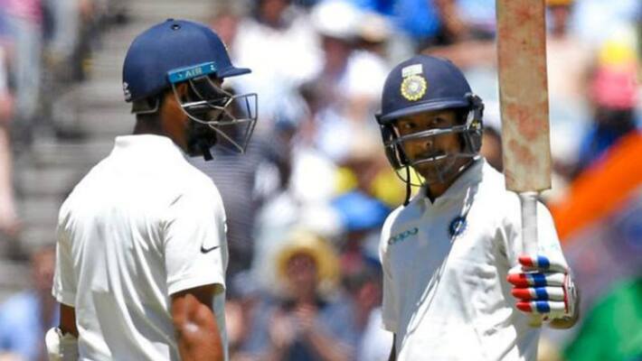 mayank agarwal playing well in debut match against australia in melbourne mayank agarwal playing well in debut match against australia in melbourne
