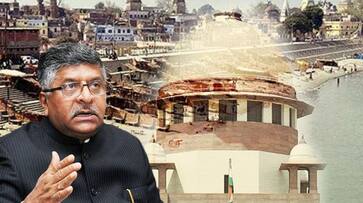 Law Minister Ravi Shankar Prashad Big push for Ram Temple in Ayodhya