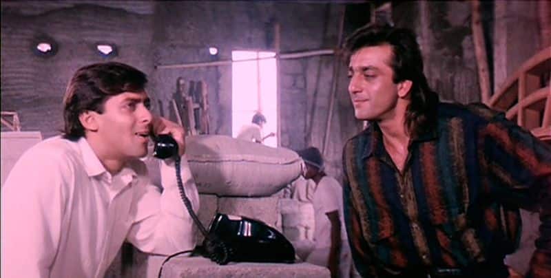 Saajan: "Kaam hi mera pooja hai aur pooja hi mera kaam hai." He could talk girls but this dialogue would go on to be used in the literal sense long after it was delivered!