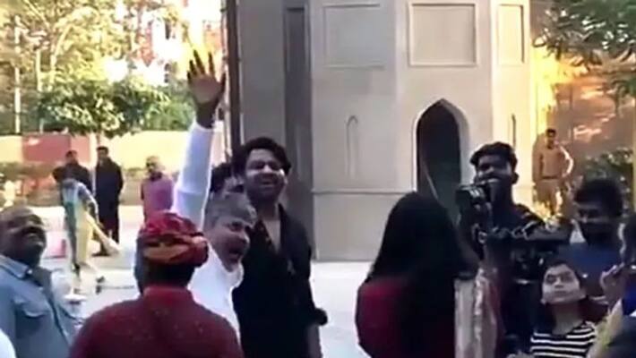 rajamouli baahubali director son wedding jaipur prabhas anushka shetty ram charan dance video rajamouli baahubali director son wedding jaipur prabhas anushka shetty ram charan dance video