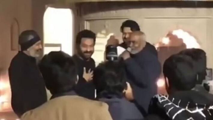 ntr comedy at rajamouli son's karthikeya wedding party ntr comedy at rajamouli son's karthikeya wedding party