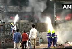 Mumbai: Bhiwandi cloth factory goes up in flames, firefighters rushed to spot
