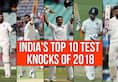 Flashback 2018 India top 10 Test knocks from Kohli Centurion century to Prithvi debut ton