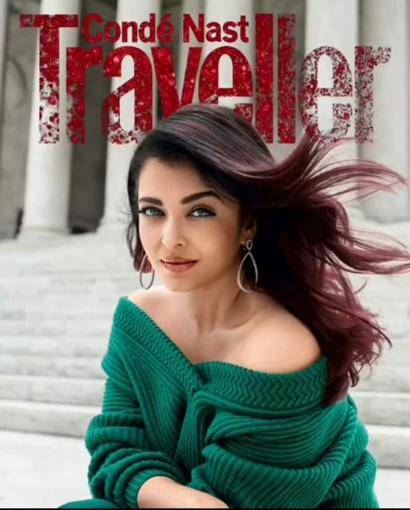 Aishwarya Rai Bachchan is gracing the 50th issue of Condé Nast Traveller India magazine.