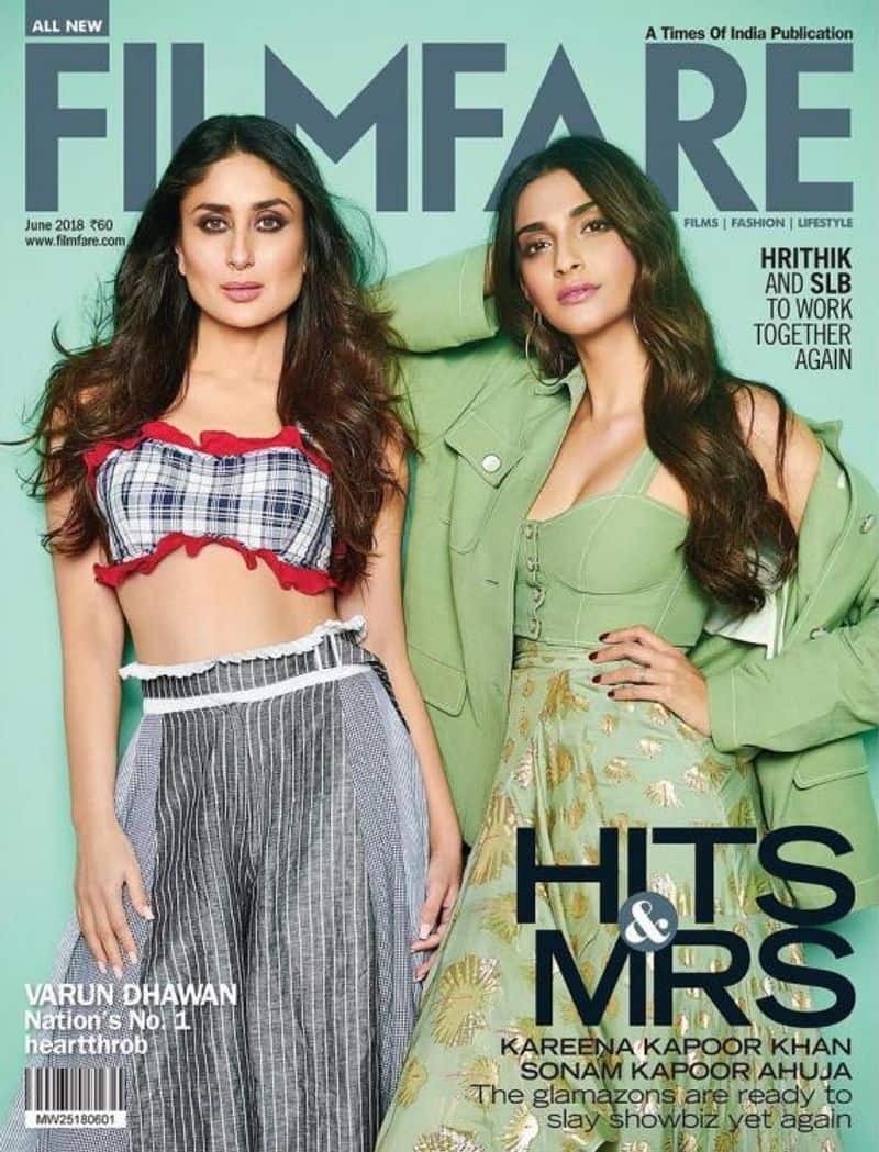 Kareena Kapoor Khan and Sonam Kapoor strike a pose as ultimate boss ladies on the cover of Filmfare