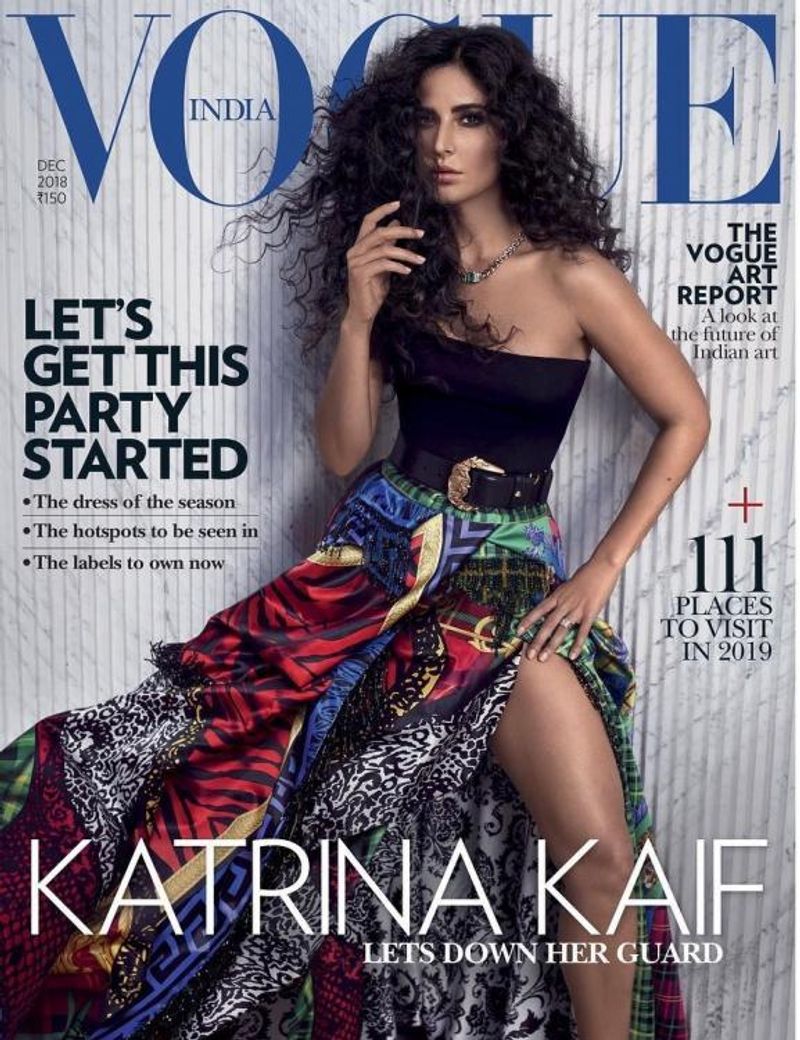 Katrina Kaif looks smoking hot on the December issue of Vogue India.