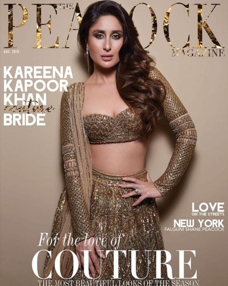 Kareena Kapoor Khan is the timeless couture bride on the cover of Peacock Magazine