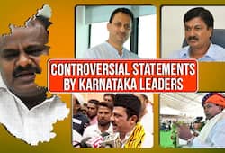 Karnataka leaders who courted controversy in 2018